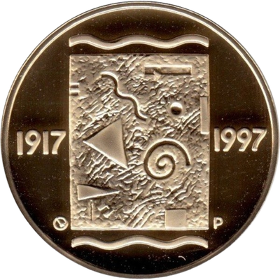 Suomi, 1000 markkaa 1997-1999 - back