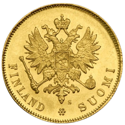 Suomi, 10 markkaa 1878-1913