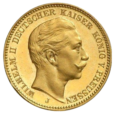 Saksa, markka (arvot 5-20 markka)